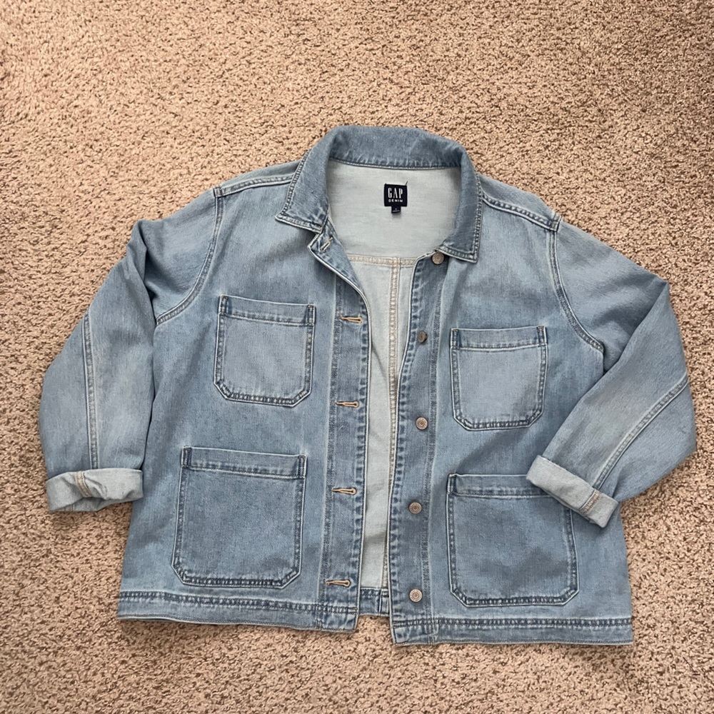 GAP Light Blue Denim Jean Jacket